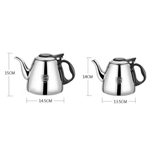 304 Stainless Steel Kettle Small Teapot, Specification: 1.2L - Image 2