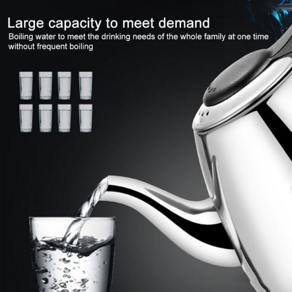 304 Stainless Steel Kettle Small Teapot, Specification: 1.2L - Image 6