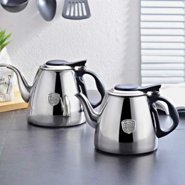 304 Stainless Steel Kettle Small Teapot, Specification: 1.2L - Image 8