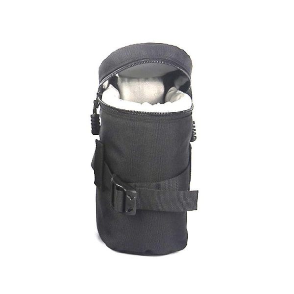 5603 Wear-Resistant Waterproof And Shockproof SLR Camera Lens Bag, Size: L (Black)