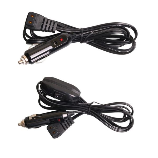 Car Compressor Refrigerator Line 12 / 24V Semiconductor Refrigerator Power Cord Cigarette Lighter Line, Specification: Without Switch 4m - Image 2