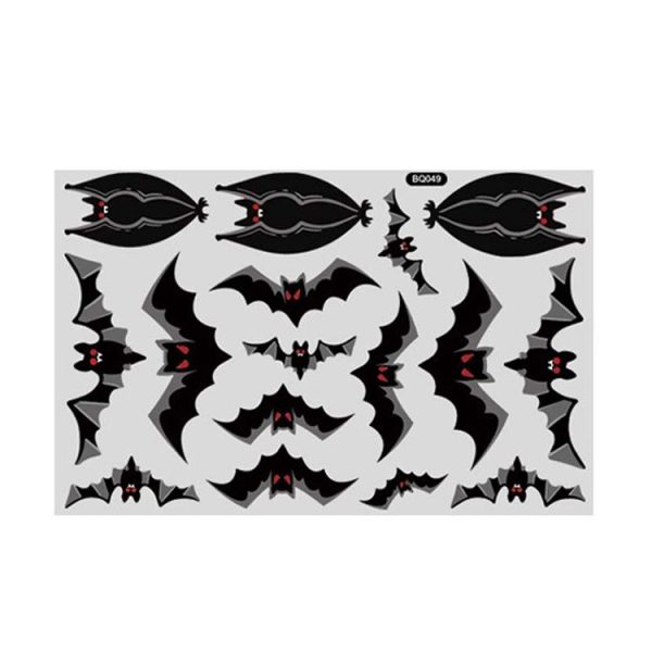 Halloween Decoration Static Wall Stickers (BQ049 Bat)