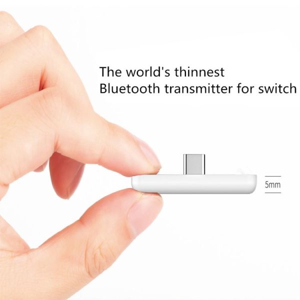 Gulikit Bluetooth Wireless Audio Adapter For Nintendo Switch, Model: NS07 Black - Image 4