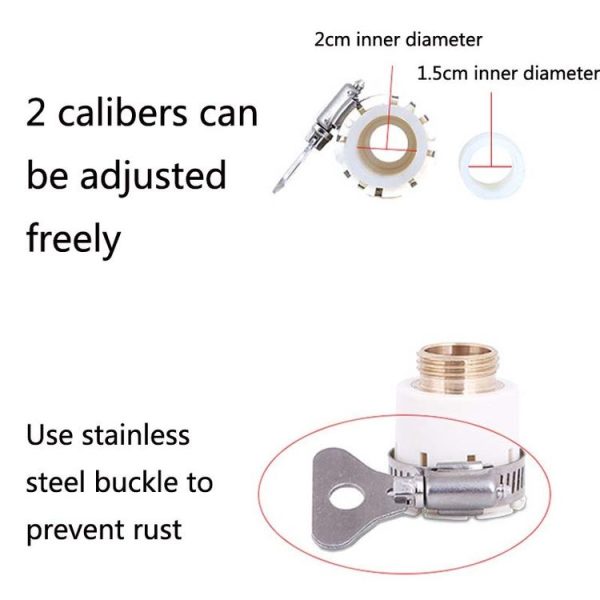 Universal Quick Coupling For Car Washing Garden Water Pipe (WNJ01) - Image 3
