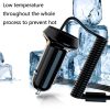 R3XK 1 In 3 Digital Display Car Charger QC3.0 Fast Charging Multifunctional Cigarette Lighter, Model: 40W (White) - Image 6