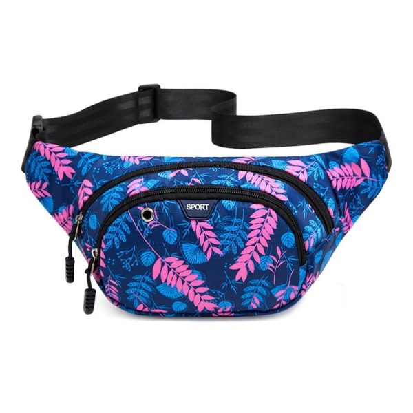 Ladies Sports Running Waist Bag Outdoor Leisure Cashier Wallet, Size: 10 inch (Brilliant Blue)