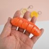 10 PCS Keychain Fungus PVC Simulation Vegetable Model Pendant Creative Play House Small Toys - Image 4