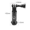 Type B Magic Arm Dual BallHead Cold Shoe 1 / 4 Inch Mount Adapter for GoPro Hero11 Black / HERO10 Black / 9 Black / 8 Black / 7 / 6 / 5 / 5 Session / 4 Session / 4 / 3+ / 3 / 2 / 1, DJI Osmo Action and Other Action Cameras - Image 3