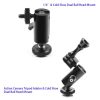 Type B Magic Arm Dual BallHead Cold Shoe 1 / 4 Inch Mount Adapter for GoPro Hero11 Black / HERO10 Black / 9 Black / 8 Black / 7 / 6 / 5 / 5 Session / 4 Session / 4 / 3+ / 3 / 2 / 1, DJI Osmo Action and Other Action Cameras - Image 6