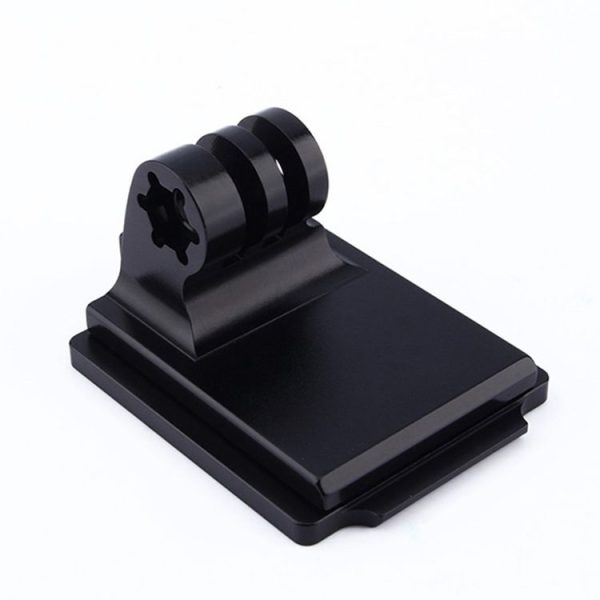 Classic Version Helmet Base Adapter Fixed Mount Hunting CS NVG Bracket for GoPro Hero11 Black / HERO10 Black / 9 Black / 8 Black / 7 / 6 / 5 / 5 Session / 4 Session / 4 / 3+ / 3 / 2 / 1, DJI Osmo Action and Other Action Cameras