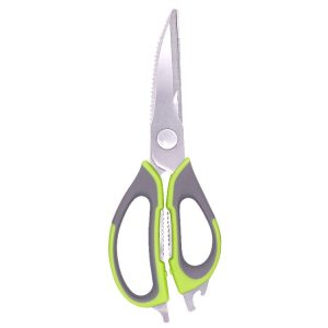 Single-cut Card Packaging Detachable Magnetic Stainless Steel Household Kitchen Food Scissors, Random Color Delivery