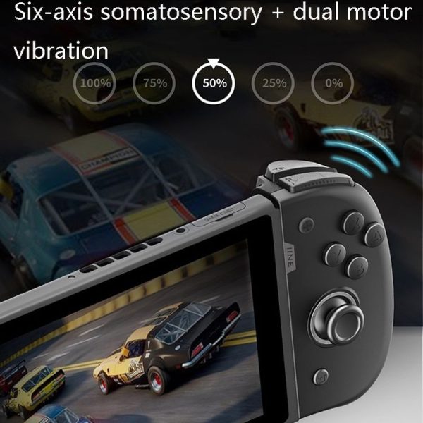 IINE Wireless Bluetooth Gamepad Wake-Up Left Right Handle For Nintendo Switch / Lite, Product color: Transparent - Image 5