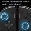 IINE Wireless Bluetooth Gamepad Wake-Up Left Right Handle For Nintendo Switch / Lite, Product color: Transparent - Image 6