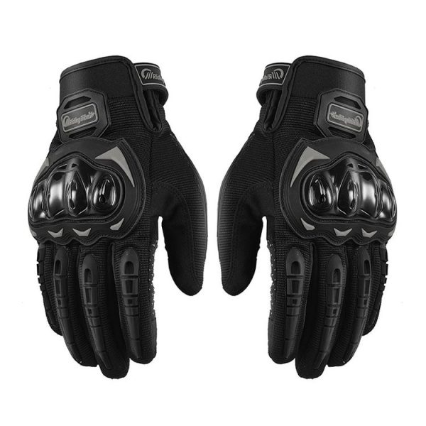 Riding Tribe MCS-17 Motorcycle Gloves Touch Screen Outdoor Riding Gloves, Size: M (Black)