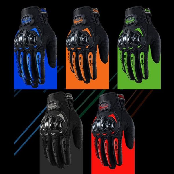 Riding Tribe MCS-17 Motorcycle Gloves Touch Screen Outdoor Riding Gloves, Size: M (Black) - Image 2