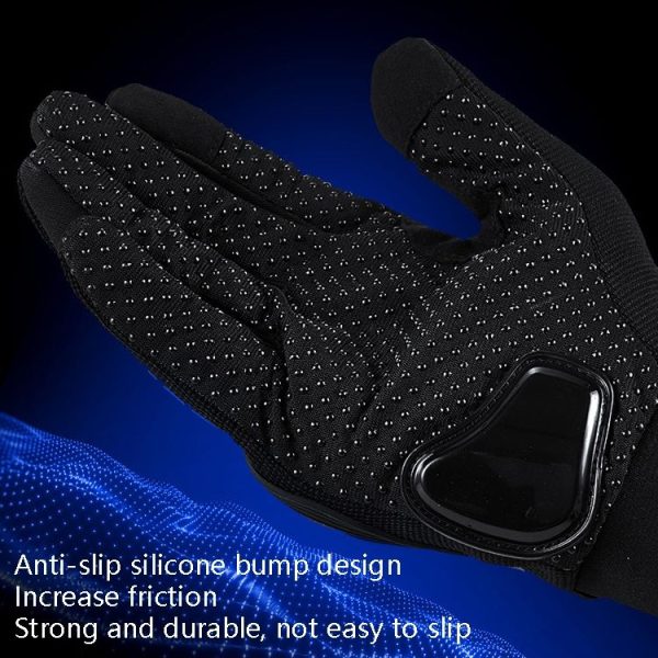 Riding Tribe MCS-17 Motorcycle Gloves Touch Screen Outdoor Riding Gloves, Size: M (Black) - Image 4