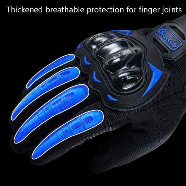 Riding Tribe MCS-17 Motorcycle Gloves Touch Screen Outdoor Riding Gloves, Size: M (Black) - Image 5
