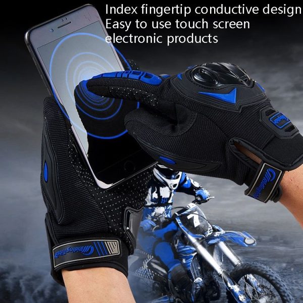 Riding Tribe MCS-17 Motorcycle Gloves Touch Screen Outdoor Riding Gloves, Size: M (Black) - Image 6