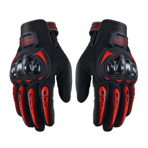 Riding Tribe MCS-17 Motorcycle Gloves Touch Screen Outdoor Riding Gloves, Size: XXL (Red)