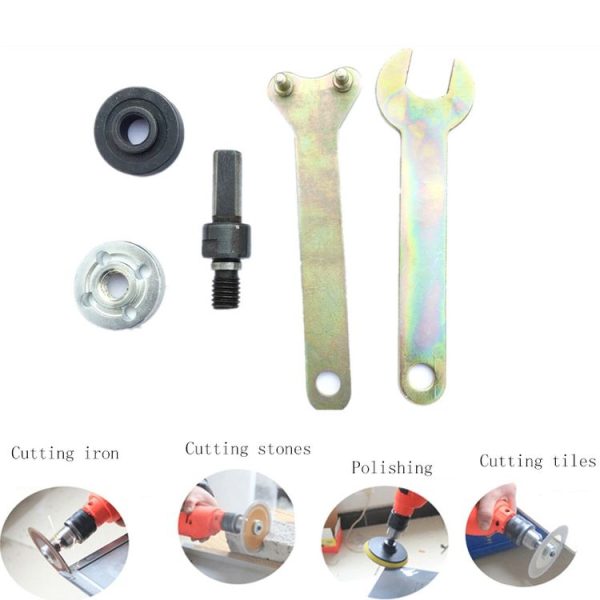 9 in 1 Hand Electric Drill Variable Angle Grinding Cutting Polishing Grinding Converter - Image 5