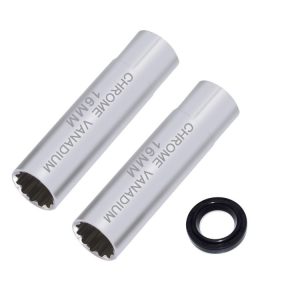 Car Spark Plug Sleeve Wrench Thin Flames Disassembly Tool, Specification: 16mm (Glue Cover)