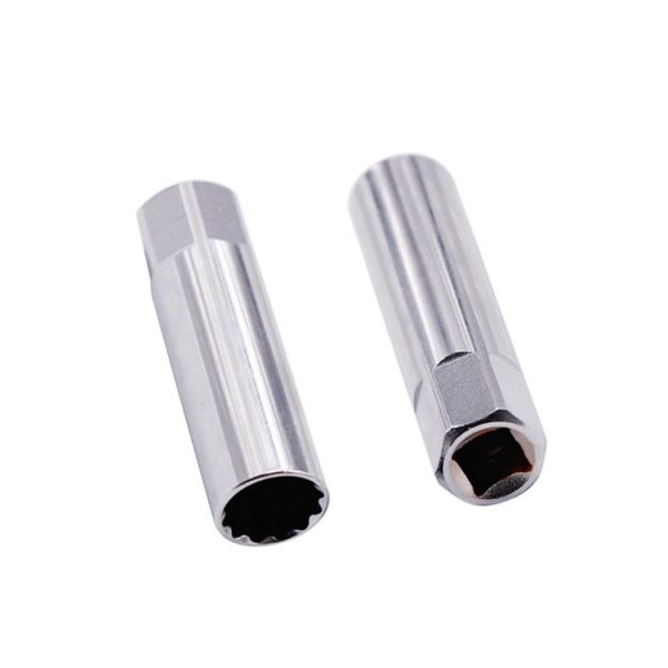 Car Spark Plug Sleeve Wrench Thin Flames Disassembly Tool, Specification: 16mm (Glue Cover) - Image 4