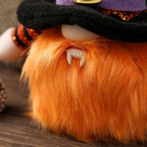Halloween Decorative Supplies Shining Faceless Doll (Purple) - Image 5
