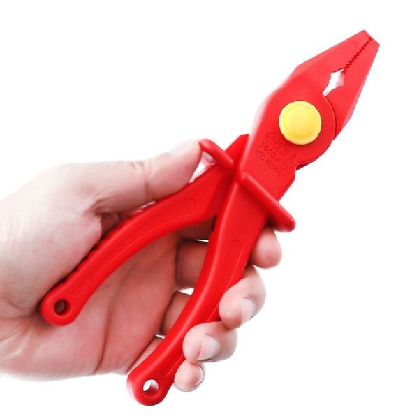 Resistant High Voltage Anti-Magnetic Insulated Plastic Tool, Style: Vise - Image 2
