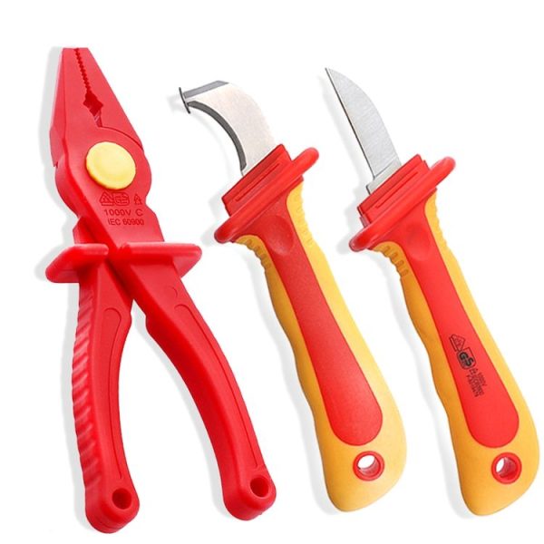 Resistant High Voltage Anti-Magnetic Insulated Plastic Tool, Style: Vise - Image 7