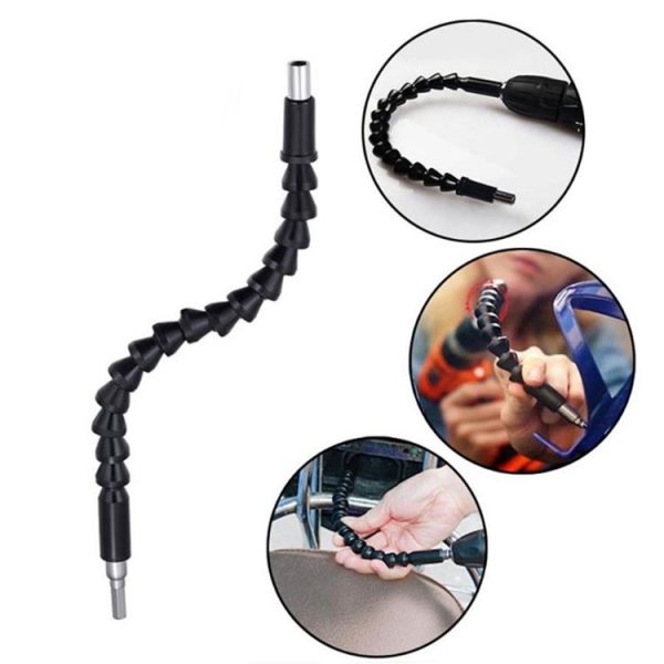 2 Sets Electric Drill Universal Coupling Sleeve Bit Set Multifunctional Flexible Shaft Electric Drill Accessory Set, Style: 11 PCS / Set - Image 4