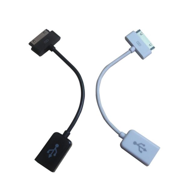 3 PCS U Disk Mouse Transfer OTG Adapter Cable (Black) - Image 3