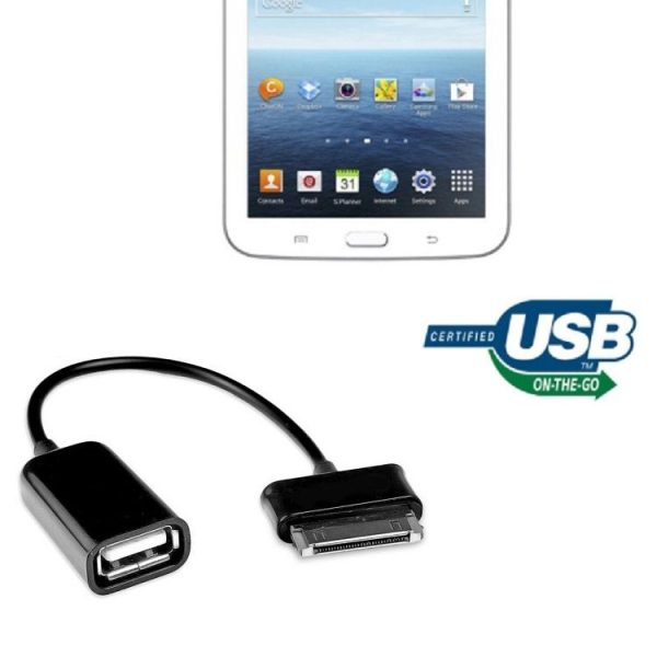 3 PCS U Disk Mouse Transfer OTG Adapter Cable (Black) - Image 4