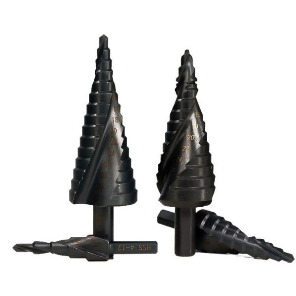 4-32mm Triangular Shank Spiral Flute Step Drill Bit - Image 4