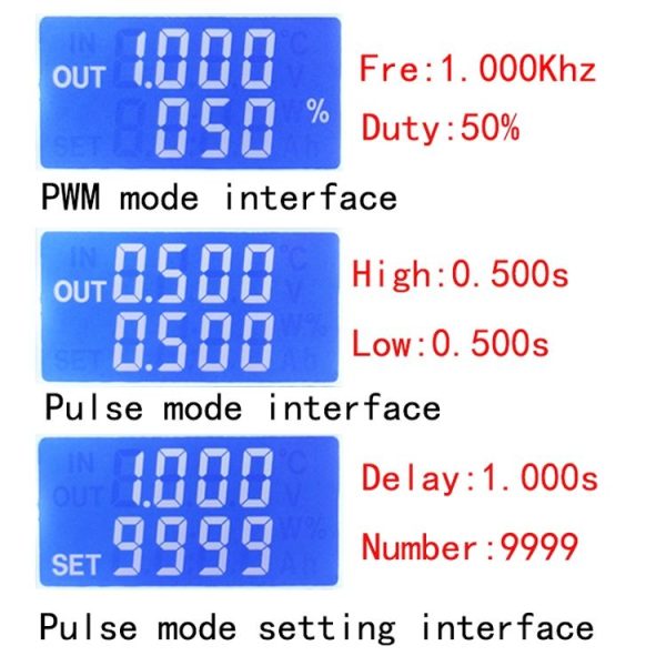 ZK-PP1K PWM Signal Generator 1Hz-150KHz PWM Pulse Frequency Duty Cycle Adjustable Square Wave Generator - Image 4