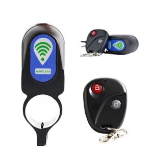 BG-262A Bicycle Remote Control Alarm Anti-Theft Alarm Car Lock (Black)