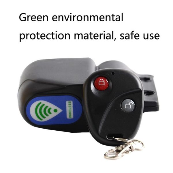 BG-262A Bicycle Remote Control Alarm Anti-Theft Alarm Car Lock (Black) - Image 4