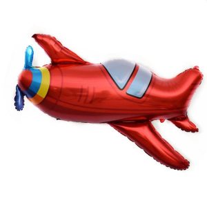 10 PCS Space Aluminum Film Balloon Children Decorate Birthday Party Decoration Balloons, Style: Retro Plane