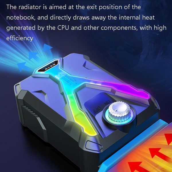 ICE COOREL F1 5V Laptop Exhaust Radiator, Colour: Colorful Version - Image 4