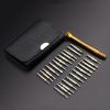 25 In 1 Multi-Purpose Leather Case Manual Screwdriver Batch Set Mobile Phone Notebook Repair Tool (With Magnetic)