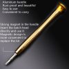 25 In 1 Multi-Purpose Leather Case Manual Screwdriver Batch Set Mobile Phone Notebook Repair Tool (With Magnetic) - Image 4