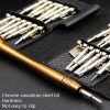 25 In 1 Multi-Purpose Leather Case Manual Screwdriver Batch Set Mobile Phone Notebook Repair Tool (With Magnetic) - Image 5