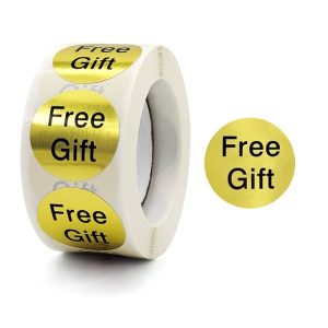 Thank You Decorative Stickers Mall Gift Stickers, Size: 2.5cm / 1 Inch (H-29)