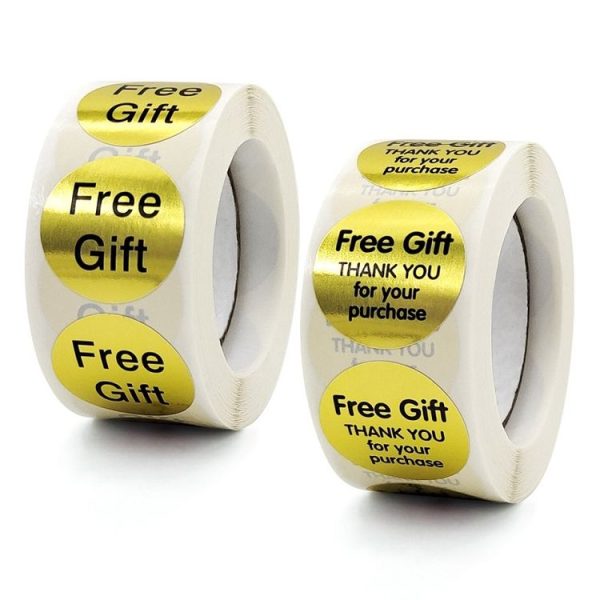 Thank You Decorative Stickers Mall Gift Stickers, Size: 2.5cm / 1 Inch (H-29) - Image 3
