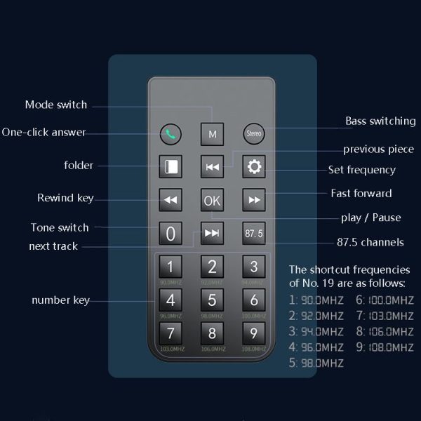 E9 Car Bluetooth Audio Receiver MP3 Player Wireless FM Emission Cigarette Lighter Radio Universal - Image 6