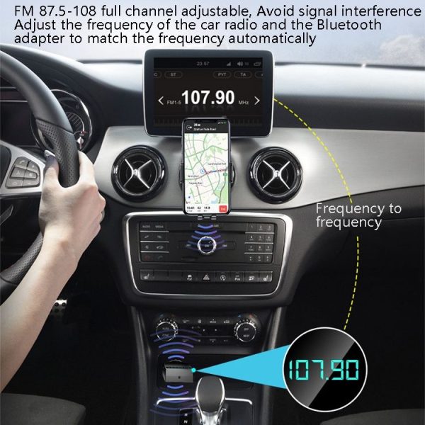 E9 Car Bluetooth Audio Receiver MP3 Player Wireless FM Emission Cigarette Lighter Radio Universal - Image 7