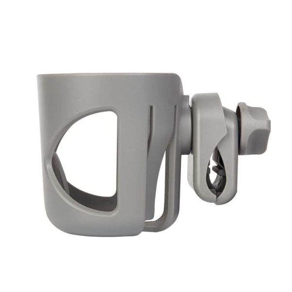 J4035 Stroller Cup Rapid Fixed Stroller Bottle Frame ABS Stroller Water Cup Rack (Gray)