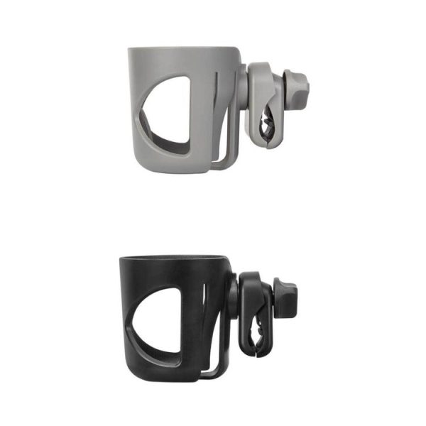 J4035 Stroller Cup Rapid Fixed Stroller Bottle Frame ABS Stroller Water Cup Rack (Gray) - Image 2