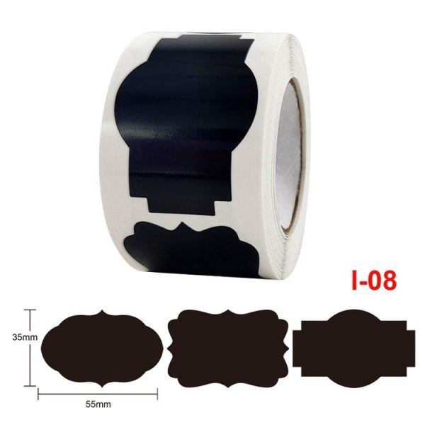 PVC Removable Waterproof Sticker Kitchen Decoration Blackboard Label, Size: 55x35mm (I-08) - Image 2