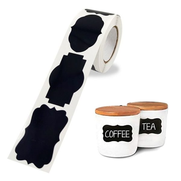 PVC Removable Waterproof Sticker Kitchen Decoration Blackboard Label, Size: 55x35mm (I-08) - Image 4