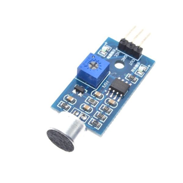 10 PCS Sound Detection Sensor Module Microphone Module Voice Control Whistle Switch For Arduino (Blue Board)